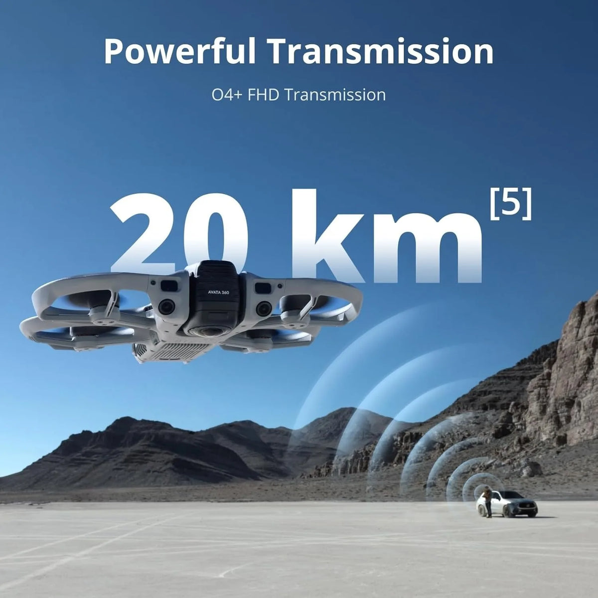 DJI Avata 360 Motion Fly More Combo, 360° Drone With 1-Inch 8K 360° Imaging, 360° Camera Drone With Propeller Guard. Includes Goggles N3 and RC Motion 3 for Intuitive Motion Control and Easy ACRO