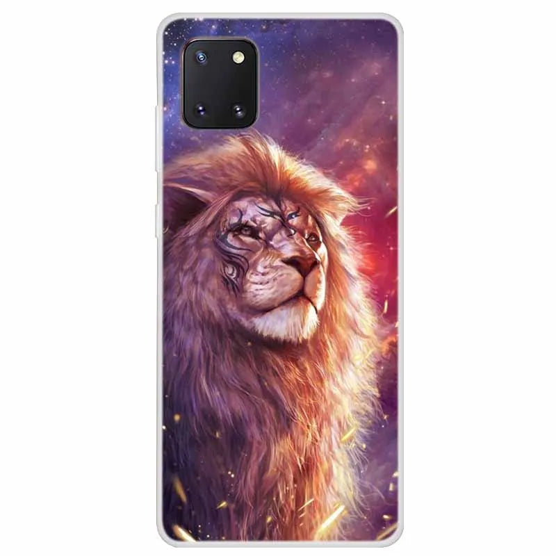 For Samsung Galaxy Note 10 Lite Case Soft Silicone TPU Back Cover For Samsung Note10 Lite 2020 Phone Cases Luxury Coque Shell