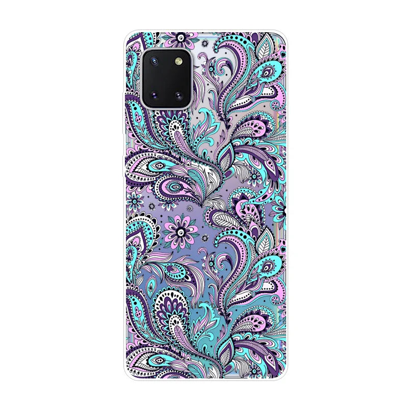 For Samsung Galaxy Note 10 Lite Case Soft Silicone TPU Back Cover For Samsung Note10 Lite 2020 Phone Cases Luxury Coque Shell