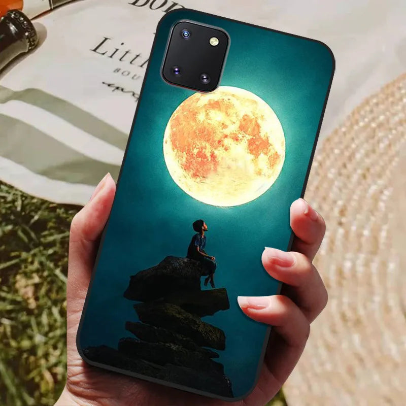 for Samsung Note 10 Lite Case Wolf Cartoon Silicon Soft TPU Back Cover For Samsung Galaxy Note10 Lite S10 Lite Phone Cases