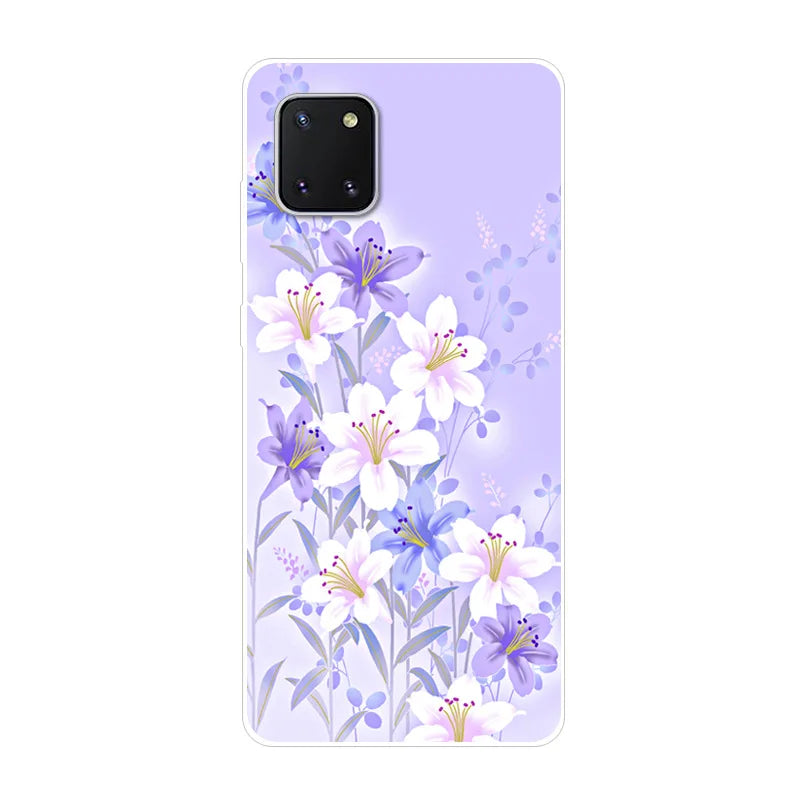 For Samsung Galaxy Note 10 Lite Case Soft Silicone TPU Back Cover For Samsung Note10 Lite 2020 Phone Cases Luxury Coque Shell