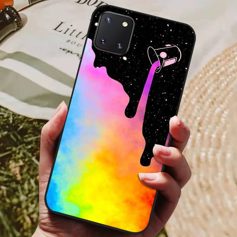 for Samsung Note 10 Lite Case Wolf Cartoon Silicon Soft TPU Back Cover For Samsung Galaxy Note10 Lite S10 Lite Phone Cases