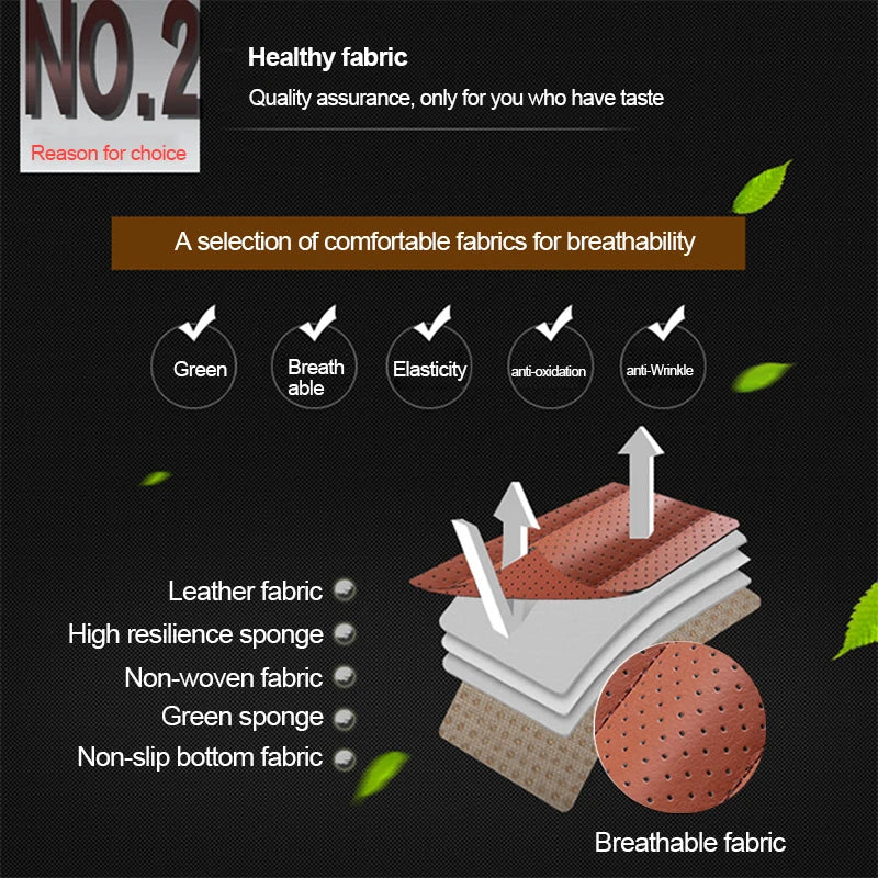 Universal Leather Car Seat Covers Interior Automobiles Seats Cover Mats Auto Seat-Cover Cushion Protector Chair Pads Accessories