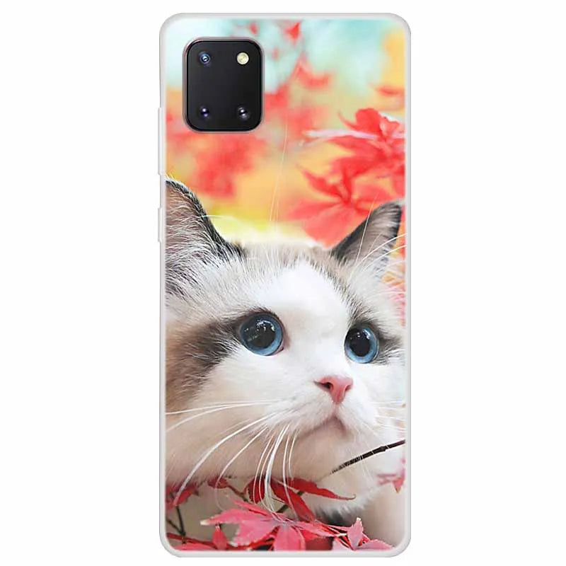 For Samsung Galaxy Note 10 Lite Case Soft Silicone TPU Back Cover For Samsung Note10 Lite 2020 Phone Cases Luxury Coque Shell