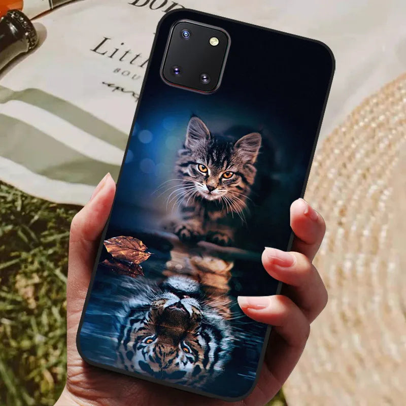 for Samsung Note 10 Lite Case Wolf Cartoon Silicon Soft TPU Back Cover For Samsung Galaxy Note10 Lite S10 Lite Phone Cases
