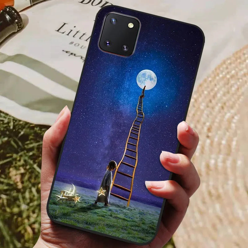 for Samsung Note 10 Lite Case Wolf Cartoon Silicon Soft TPU Back Cover For Samsung Galaxy Note10 Lite S10 Lite Phone Cases