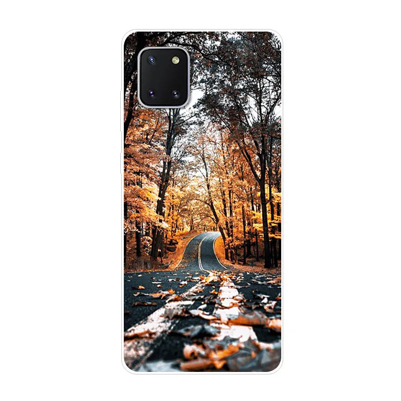 For Samsung Galaxy Note 10 Lite Case Soft Silicone TPU Back Cover For Samsung Note10 Lite 2020 Phone Cases Luxury Coque Shell