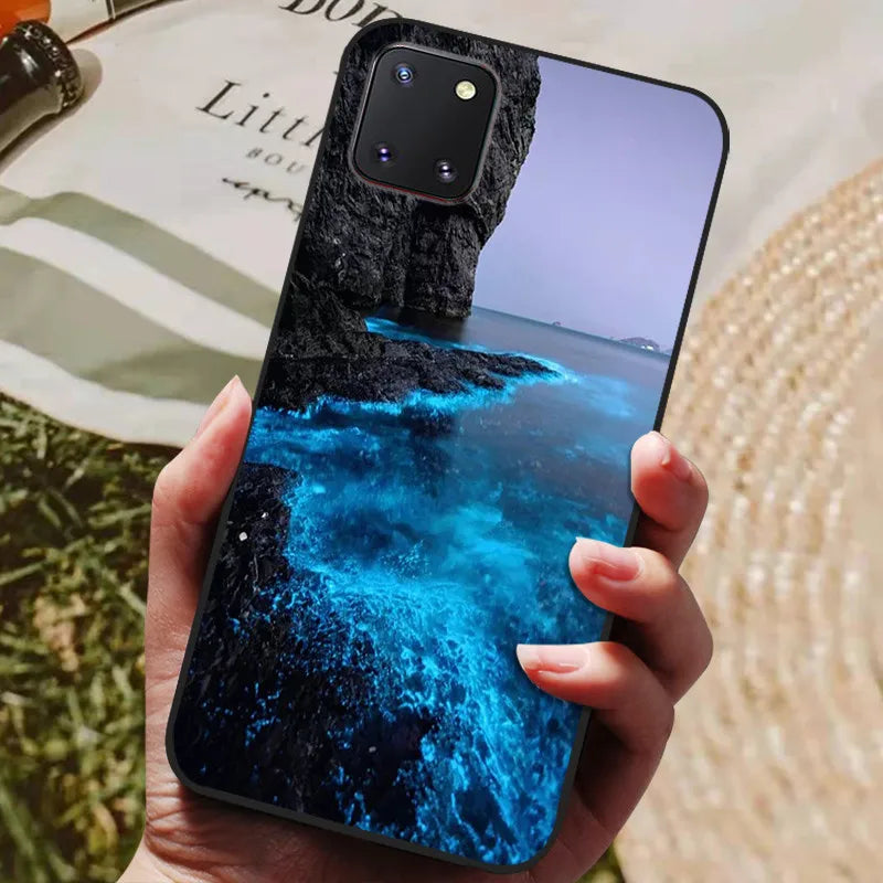 for Samsung Note 10 Lite Case Wolf Cartoon Silicon Soft TPU Back Cover For Samsung Galaxy Note10 Lite S10 Lite Phone Cases
