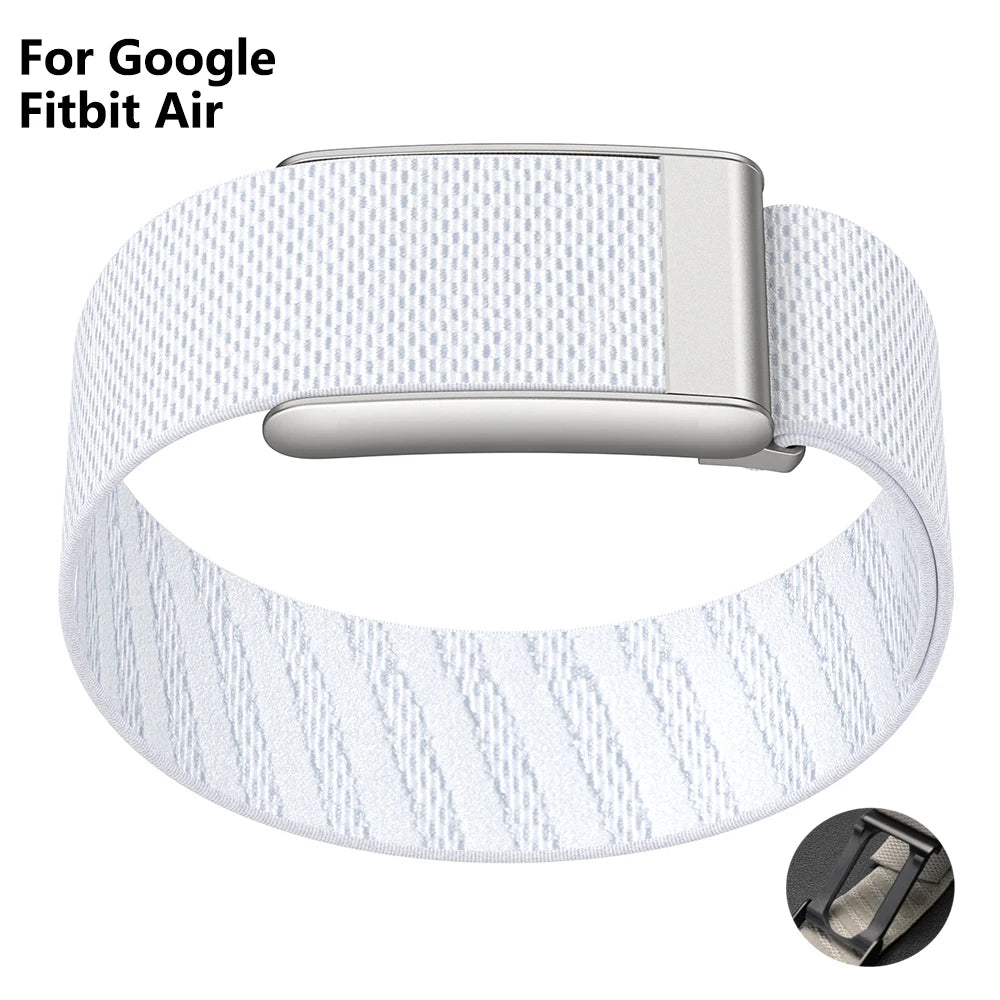 Nylon Loop Strap for Google Fitbit Air Change To Whoop 5.0 Sport Stretchy Watch Bracelet Soft Breathable Wristband for Women Men