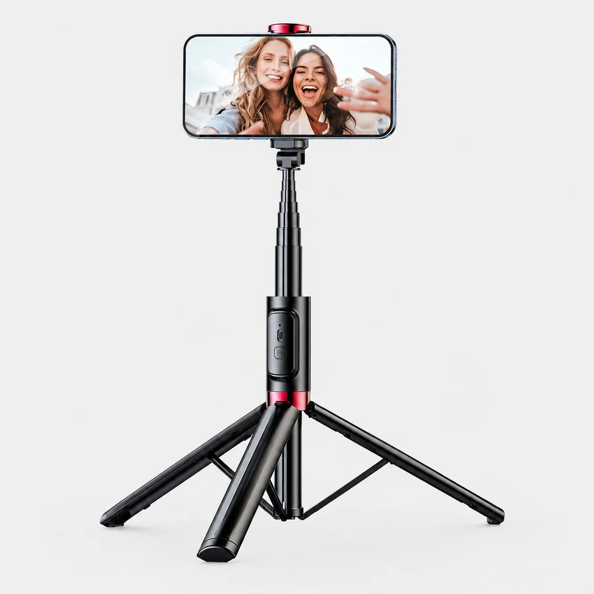 Selfie Stick Wireless Tripod Stand Bluetooth Remote Extendable Tripod for iPhone Mobile Phone Live Streaming