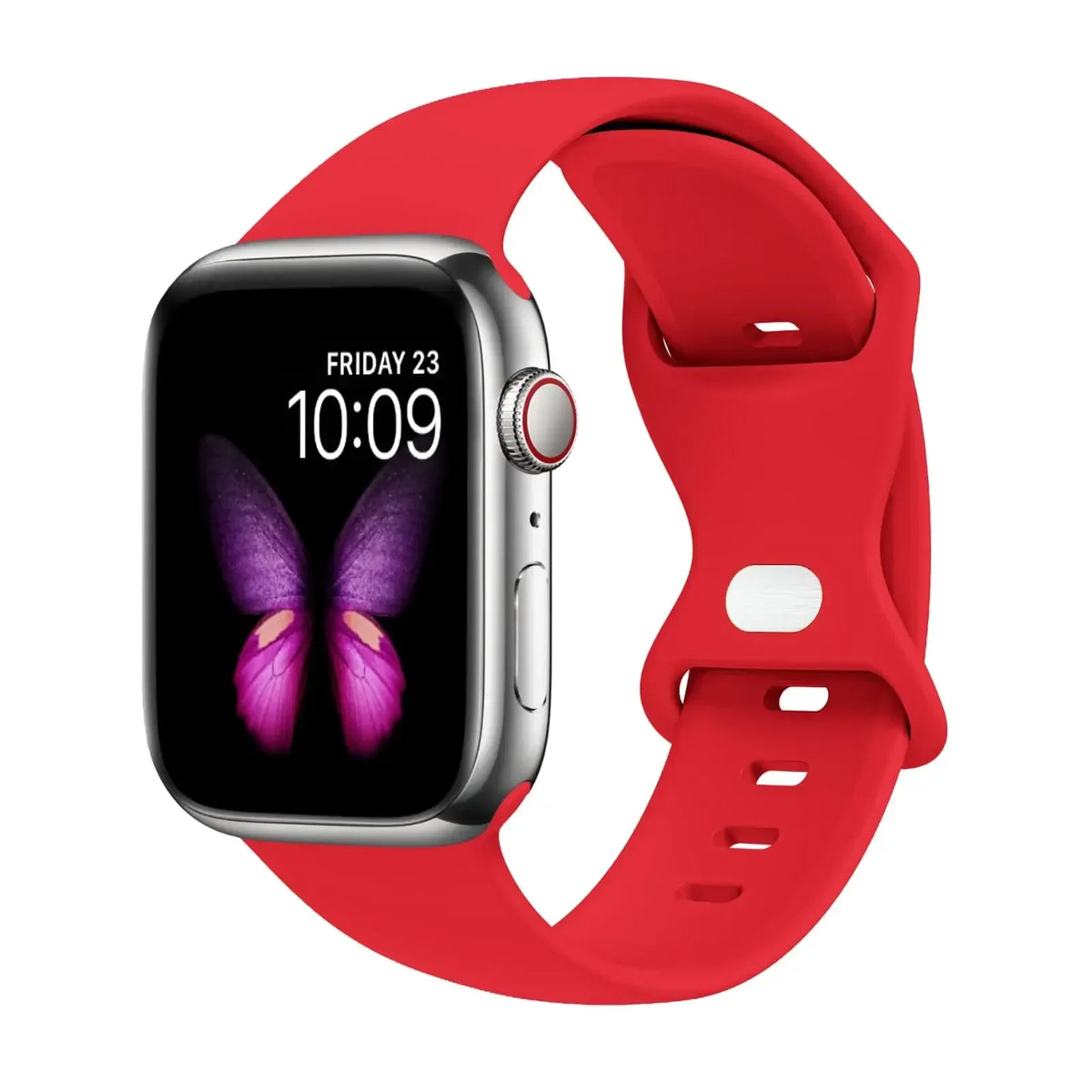 Sport Bands for Apple Watch Strap Ultra SE Series 10 4 3 46mm/38mm/40mm/45mm 49mm 41mm/42mm/44mm Silicone iWatch Band 9 8 7 6 5
