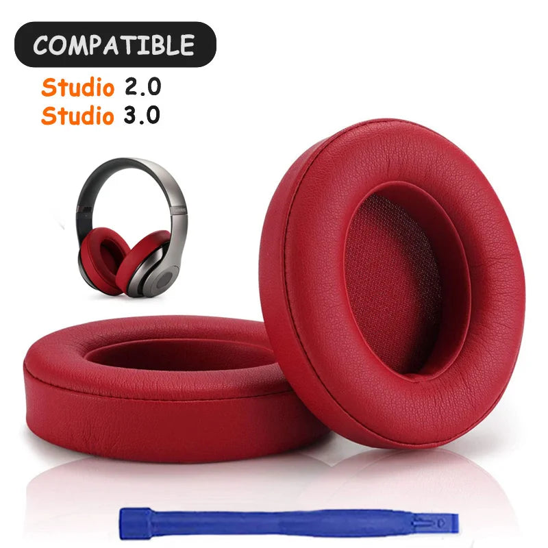 KUTOU Earpads For Beats Studio 3 3.0 Ear Pads Studio3 Headphone Replacement Pads Studio2 Ear Cushions Earpads Headset Foam Pad
