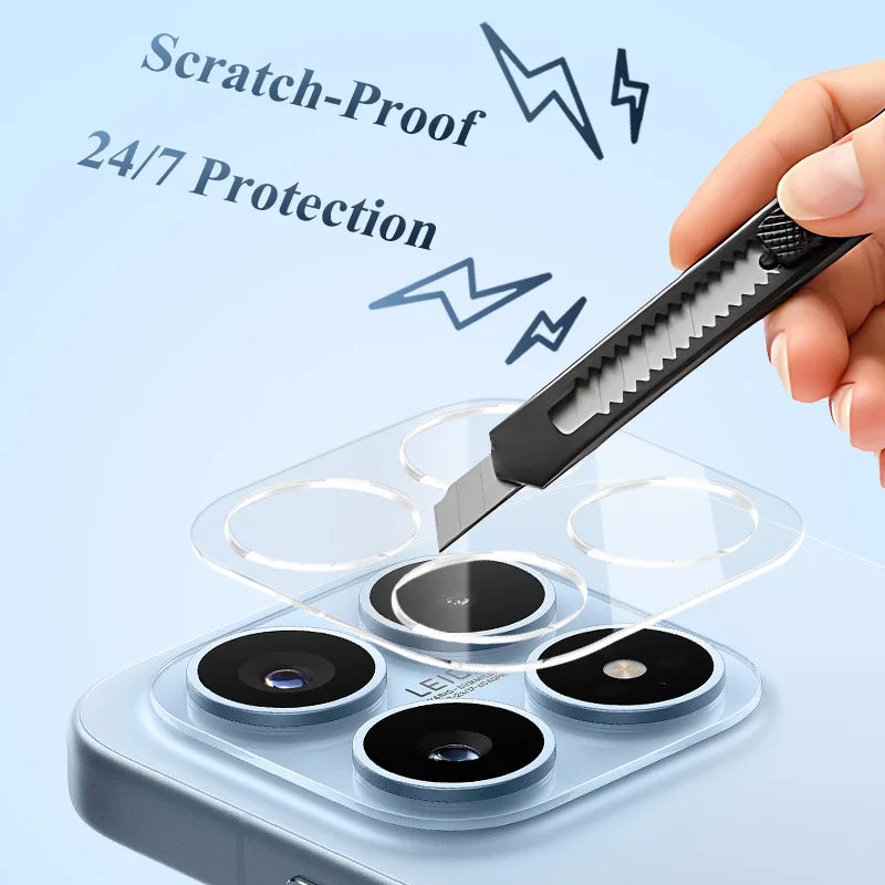 For Xiaomi 17 Tempered Glass Camera Lens Protector Scratch Resistant High Transparency Camera Protector