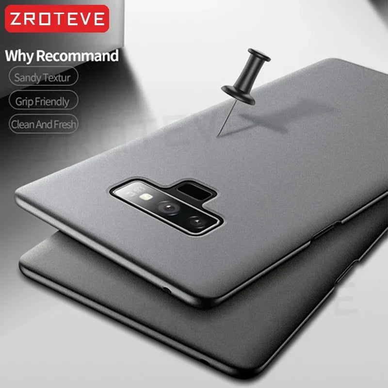 For Samsung Note9 ZROTEVE Slim Hard PC Matte Cover For Samsung Galaxy Note 20 8 9 10 Plus S20 S21 FE S22 S23 S24 S25 Ultra Case