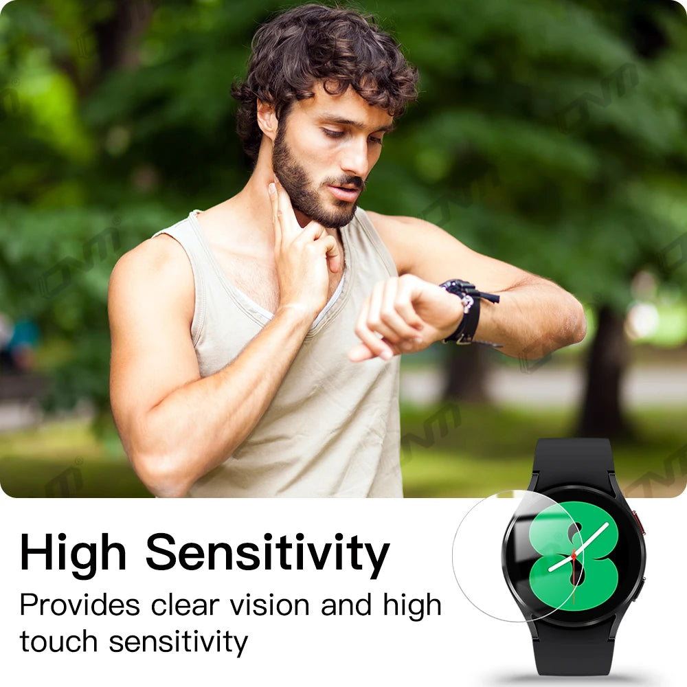 9H Tempered Glass for Samsung Galaxy Watch 9/8/7/6/5/4 40/44mm Classic 47mm Pro Screen Protector Anti-scratch Film Accessories