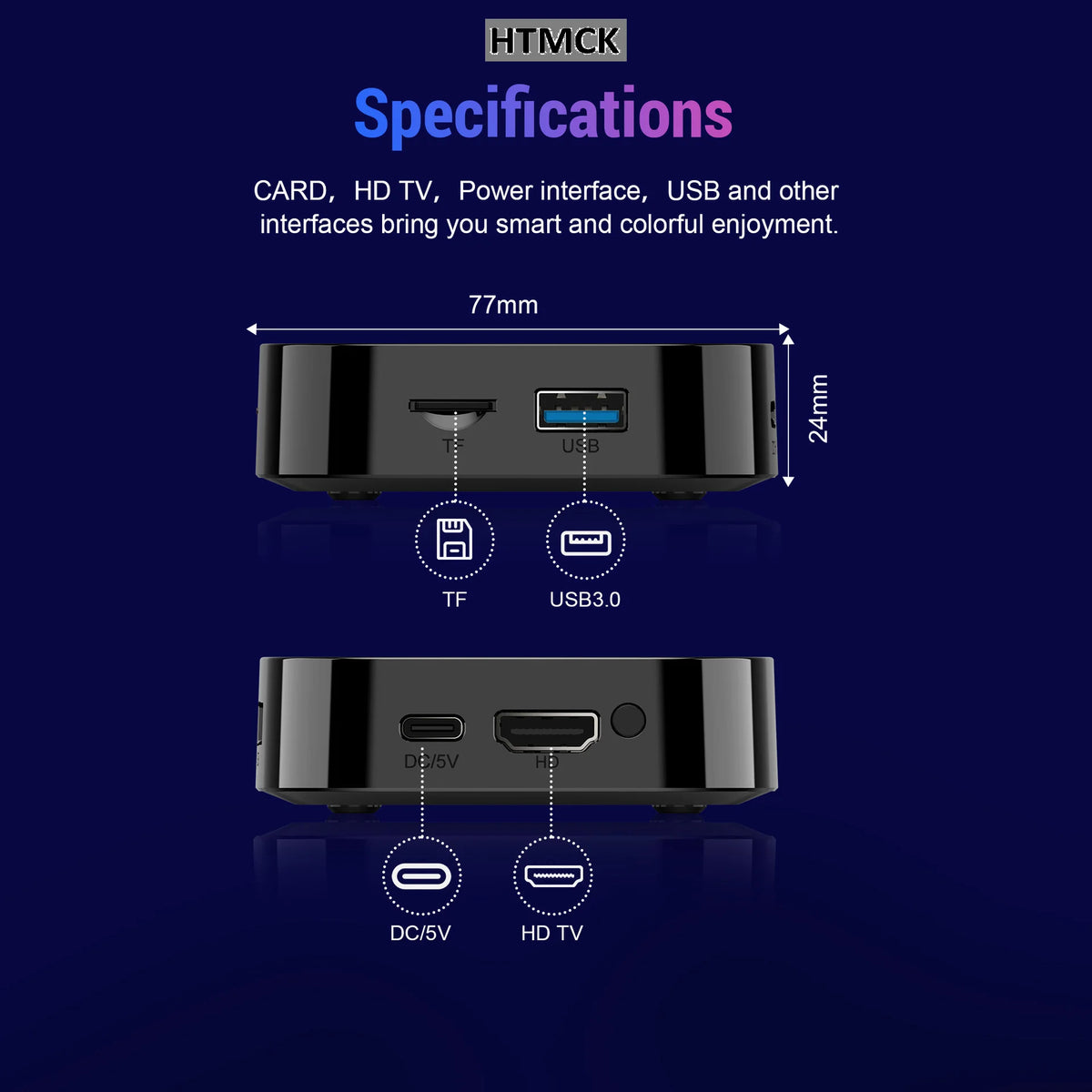 New 2026 TV Box Rockchip RK3518 8GB RAM 128GB ROM WiFi 6 BT 5.4 Dual UI 8K Ultra HD Smart Media Player