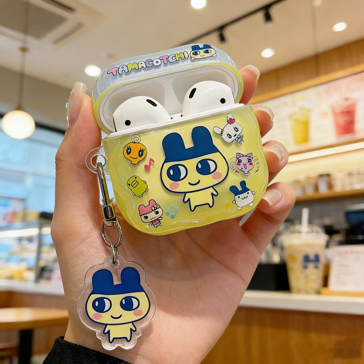 Retro Virtual Pet TPU Earphone Case Accessories Cover For Airpods 1 2 3 4 Pro Pro 2 Pro 3