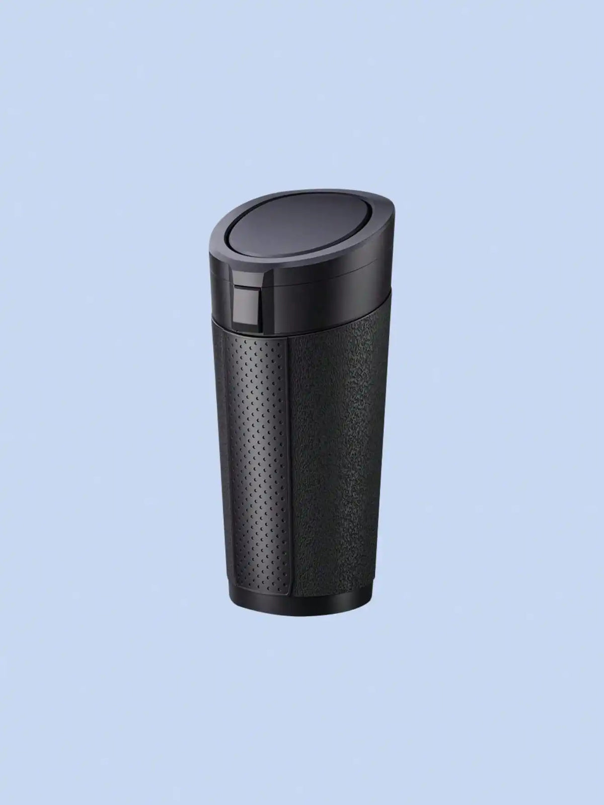 Portable Car Trash Can – Dual-Lid Design, Press & Button Open Modes, Leak-Proof, Removable Inner Liner, For Wet & Dry Waste