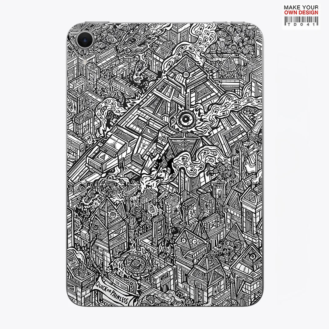 For iPad Skins Cover Sticker Pro Air 11 13 2026 2025 Back Skin Protective Film Protection Stickers Waterproof