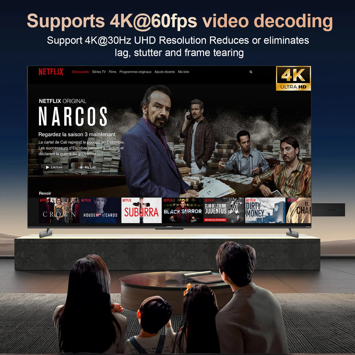 WESOPRO Android 14 TV Stick G2 Lite Smart IPTV Media Player 1GB RAM 8GB ROM Dual-band 2.4GHz/5.0GHz Wifi6 4K 30fps Fire Mi Stick