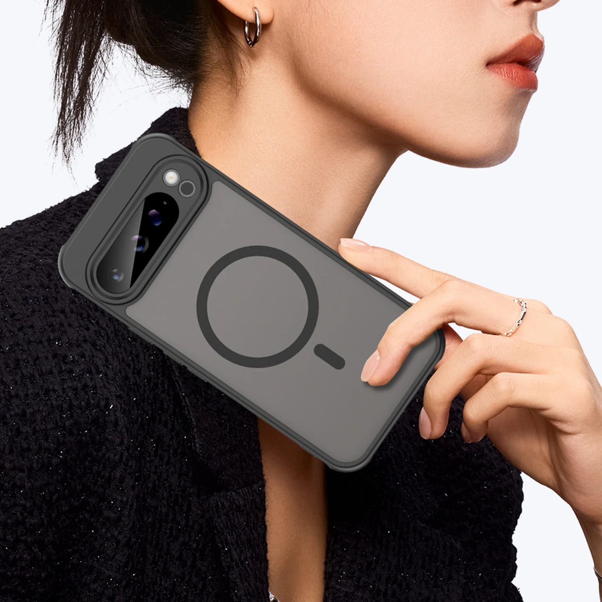 for Google 10 Pro XL Luxury Slim Matte for Magsafe Case for Google Pixel 9A 9 10 Pro XL Magnetic Wireless Charging Hard PC Cover