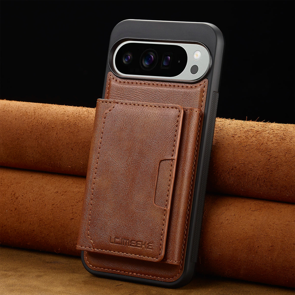 Card holder Phone Case For Google pixel 10 9 8 7 pro XL 8A 9A cover Luxury For Magesafe Magnetic Leather funda wallet cases