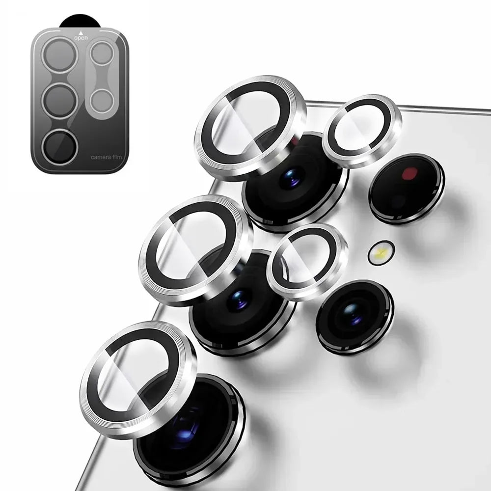 For Samsung Galaxy S26 Ultra S26 Plus S25 Ultra Camera Lens Protector Tempered Glass Camera Cover Screen Protector Metal Scratch