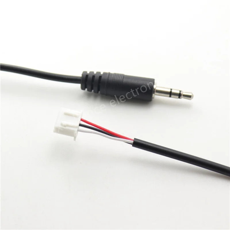 1pc 30cm Jack 3.5mm AUX Audio Cable To XH2.54 3p Terminal Male To Male Female 3 Core Stereo Audio Cable Amplifier Extended Line