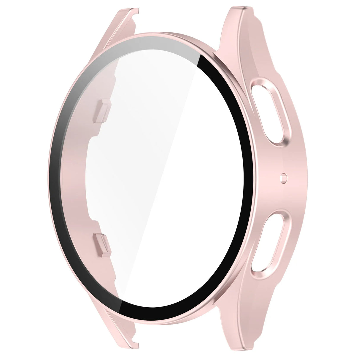 Glass+Case for Samsung Galaxy Watch 7 6 5 4 44mm 40mm Cases All Around Coverage Protective Bumper for Galaxy Watch 7 Accessories