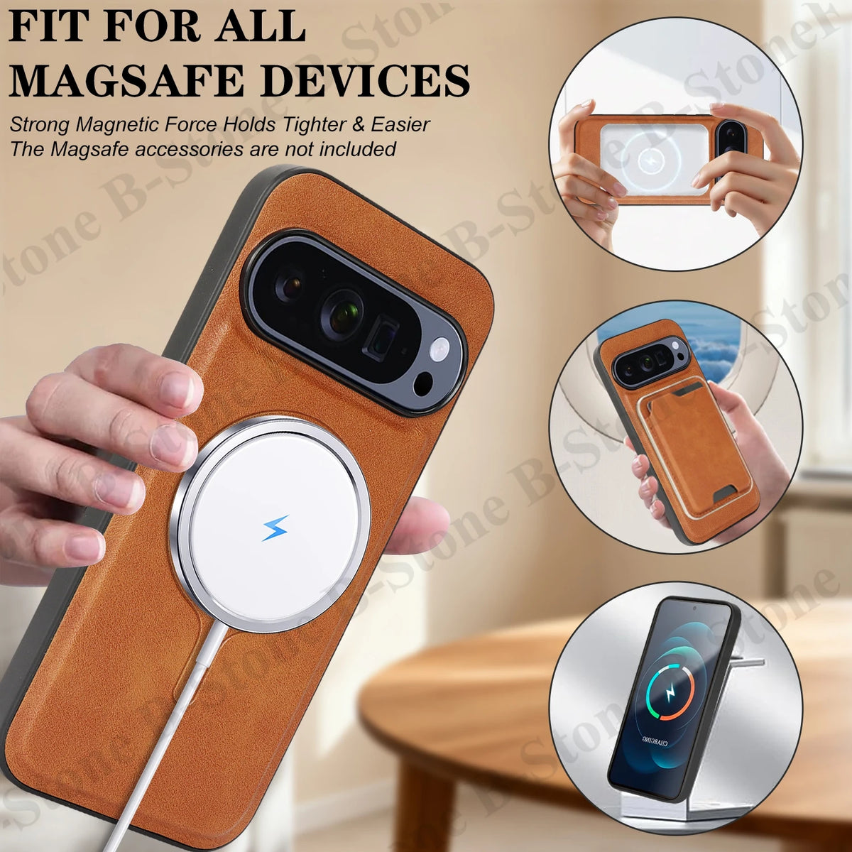 Wallet Leather Case For Google Pixel 8 8Pro 8A 9 9Pro 9A 10 10Pro 10A Pro XL ProXL Cards Bag Wireless Charging Phone Cover