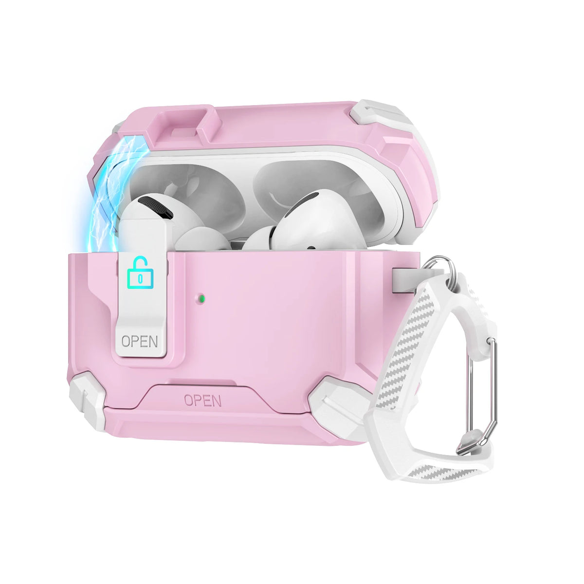 Phone Holder Security Lock Cover For AirPods Pro 3 2025 Case For AirPods Pro3 Pro 3rd Gen 2025 Cases Shockproof Headphone Cover