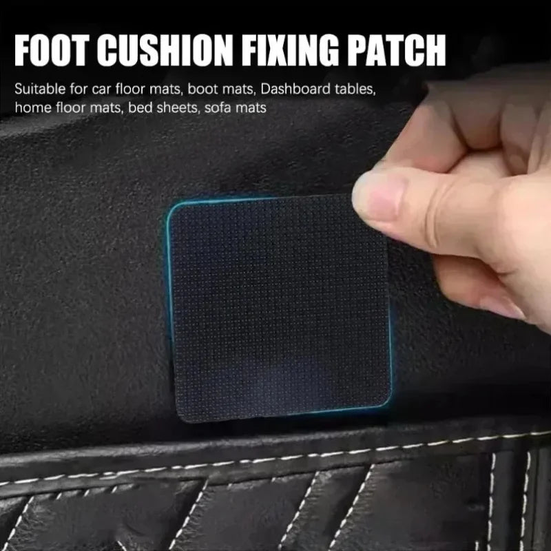 5x5cm Car Double Faced Fixing Stickers Car Mats Home Floors Anti Skid Grip Tape Sticker