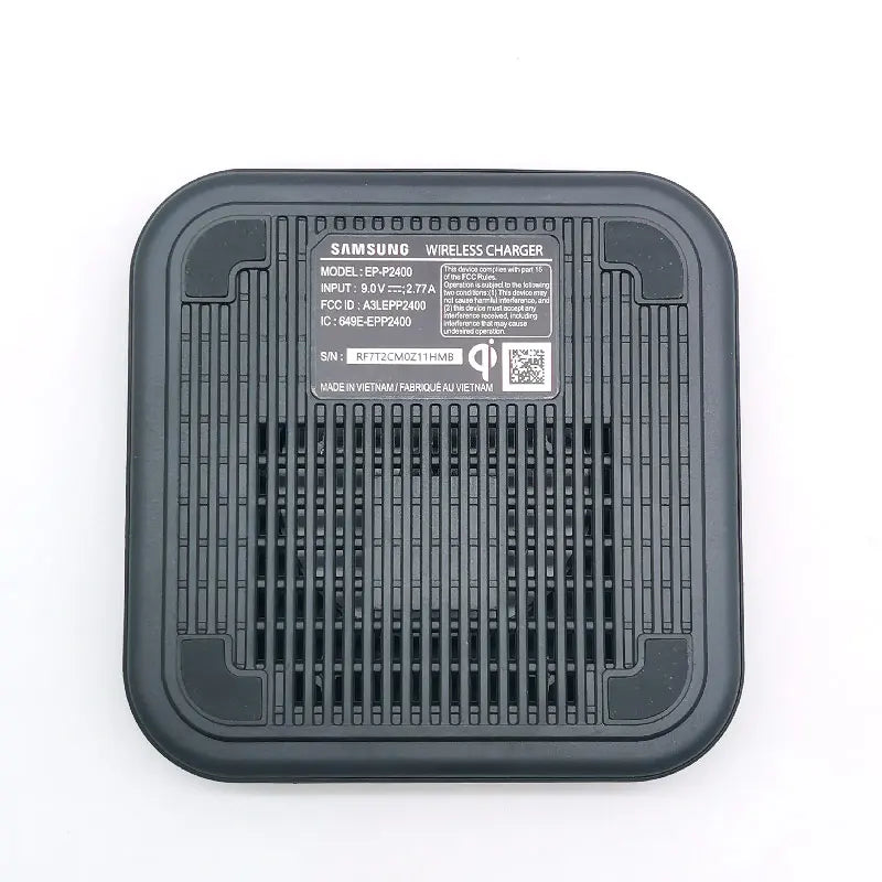 Samsung 15W Wireless Charger Fast Charge Pad For Galaxy S25 S24 S23 S22 S21 S20 Note 20 Ultra 10 9 Plus Z Flip Fold 7 6 5 4 3 2