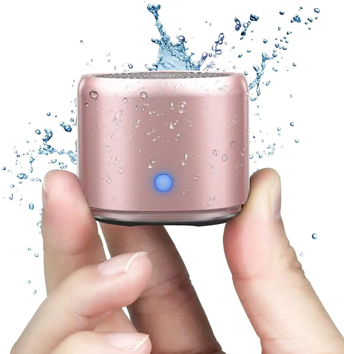 Mini Bluetooth A106 Pro Speaker with Custom Bass Radiator, IPX7 Waterproof, Super Portable Speakers, Travel Case Packed