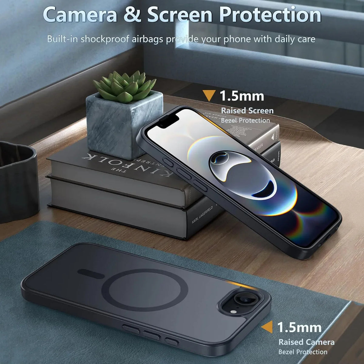 For iPhone 17E Magsafe Magnetic Wireless Charging Case For iPhone 16E iPhone16E SE 2025 5G Shockproof Matte Back Cover Coque