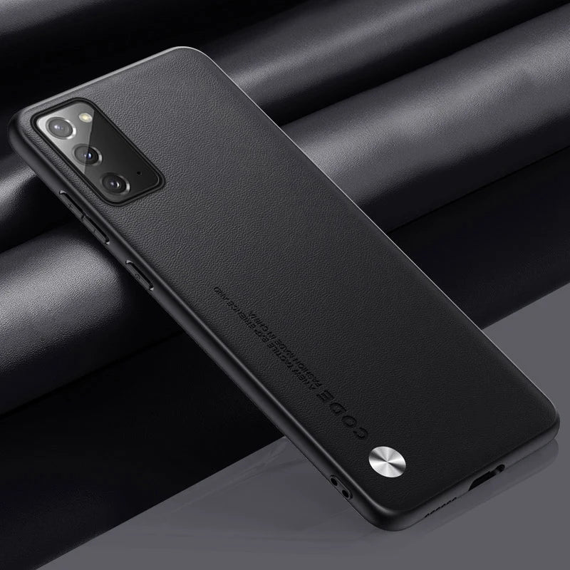 Case For Samsung Galaxy Note 20 Ultra Protective Cover Luxury Leather Phone Case For Samsung Note 20 Ultra 5G Silicone Coque