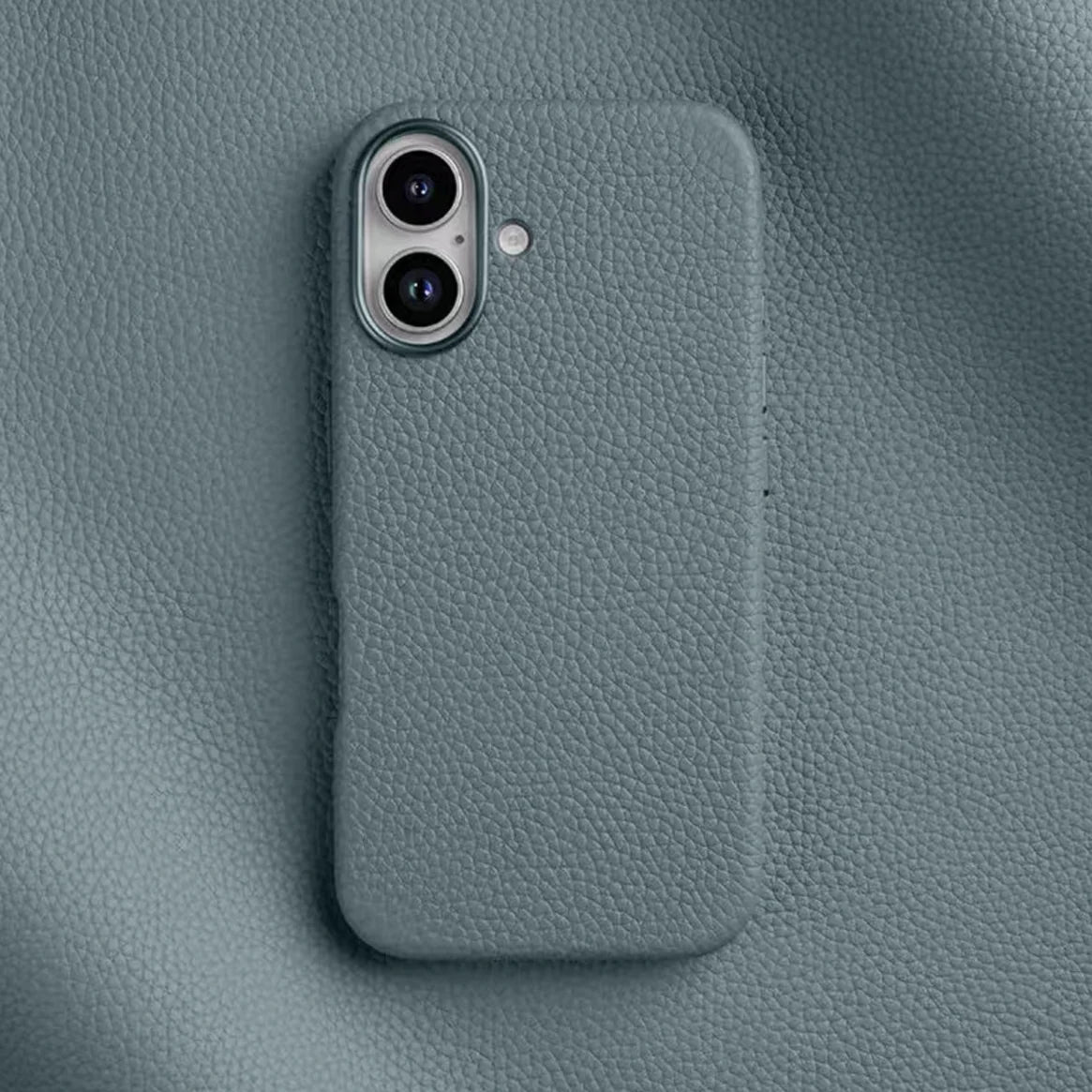 Melkco Genuine Leather Strong Magnetic Case For iPhone 16 Pro Max 16 Plus Coque Premium Cowhide Metal Camera Protection Cover