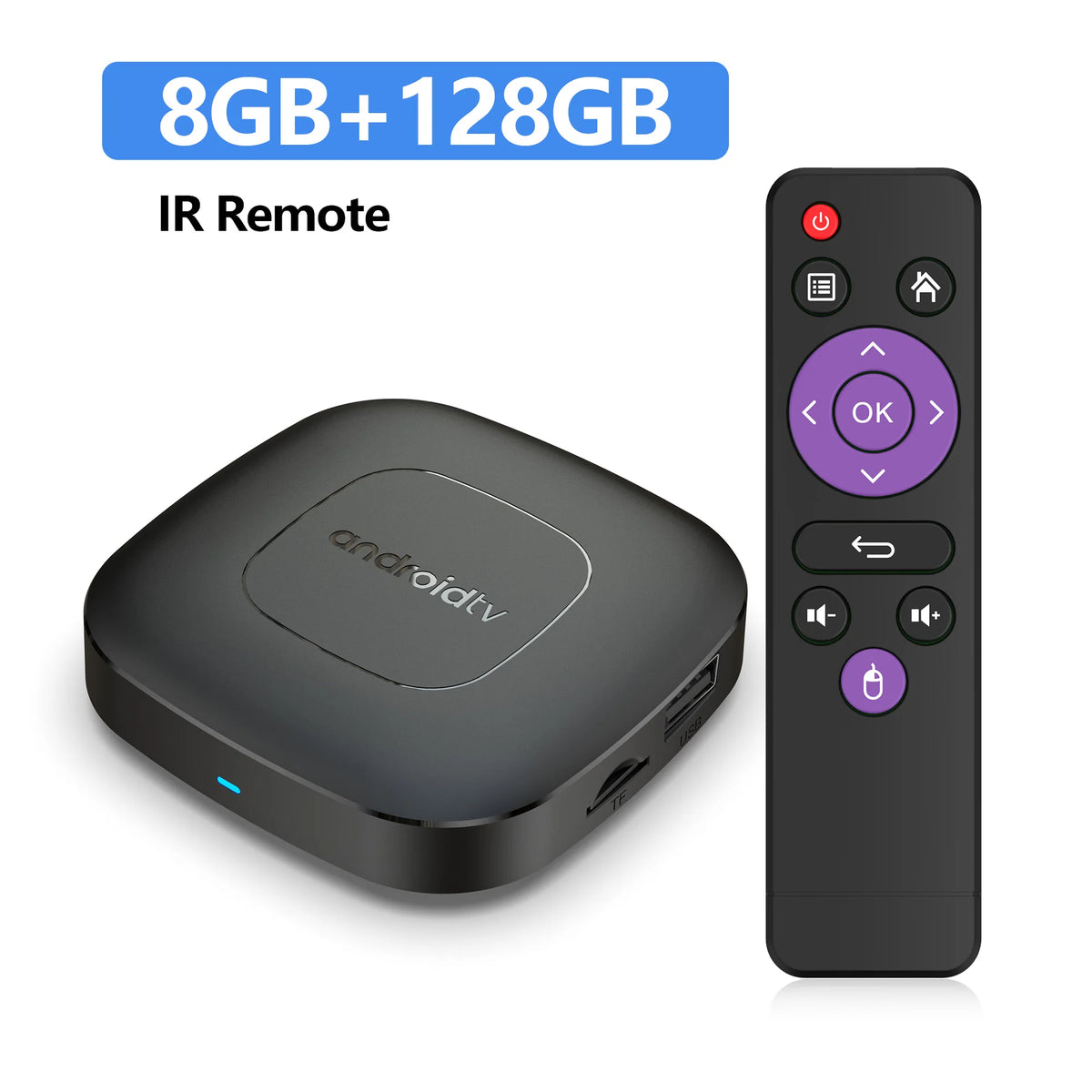 2026 Smart Android 16 TV Box T1 RK3518 Quad Core WiFi 2.4G/5G Support Dual UI Interface Google Assistant Streaming Media Player