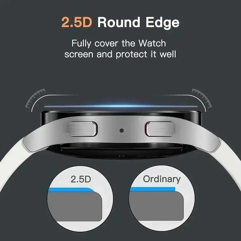 Tempered Glass For Samsung Galaxy Watch 7 40mm 44mm/FE 40mm HD Screen Protector For Galaxy Watch 6 5 Ultra 47 Accessories Protec