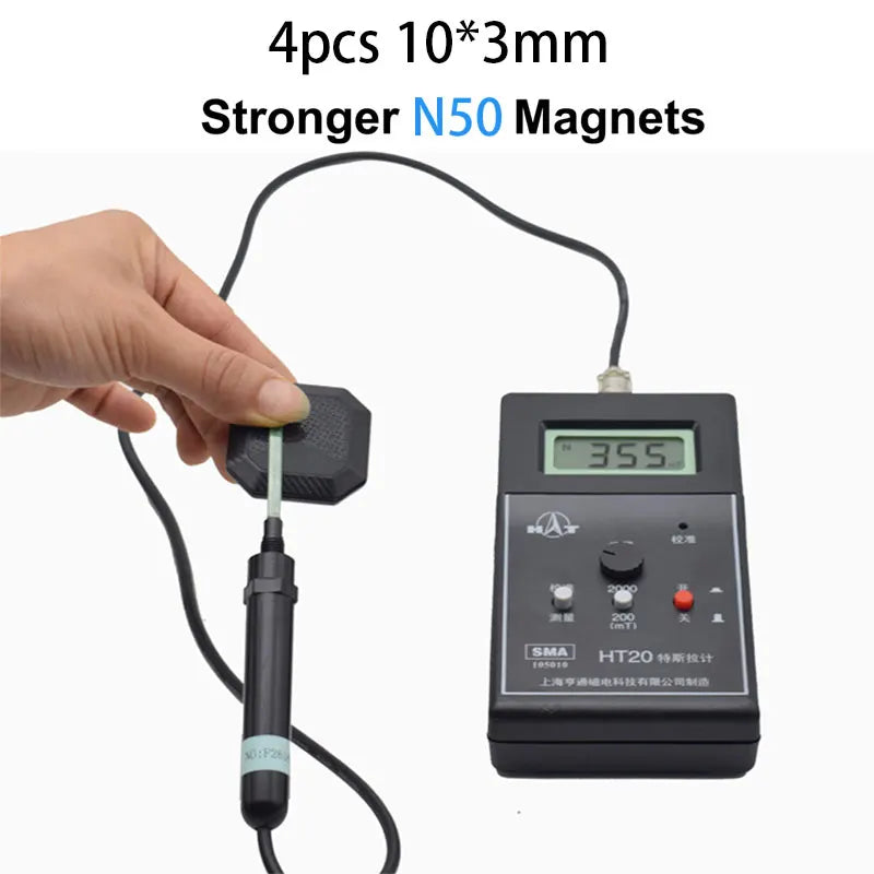 N50 Strong Magnetic Car Phone Holder Universal CD Slot Mobile Phone Holder Built-in 6 Strong Magnets 360 Rotating Vent Holder
