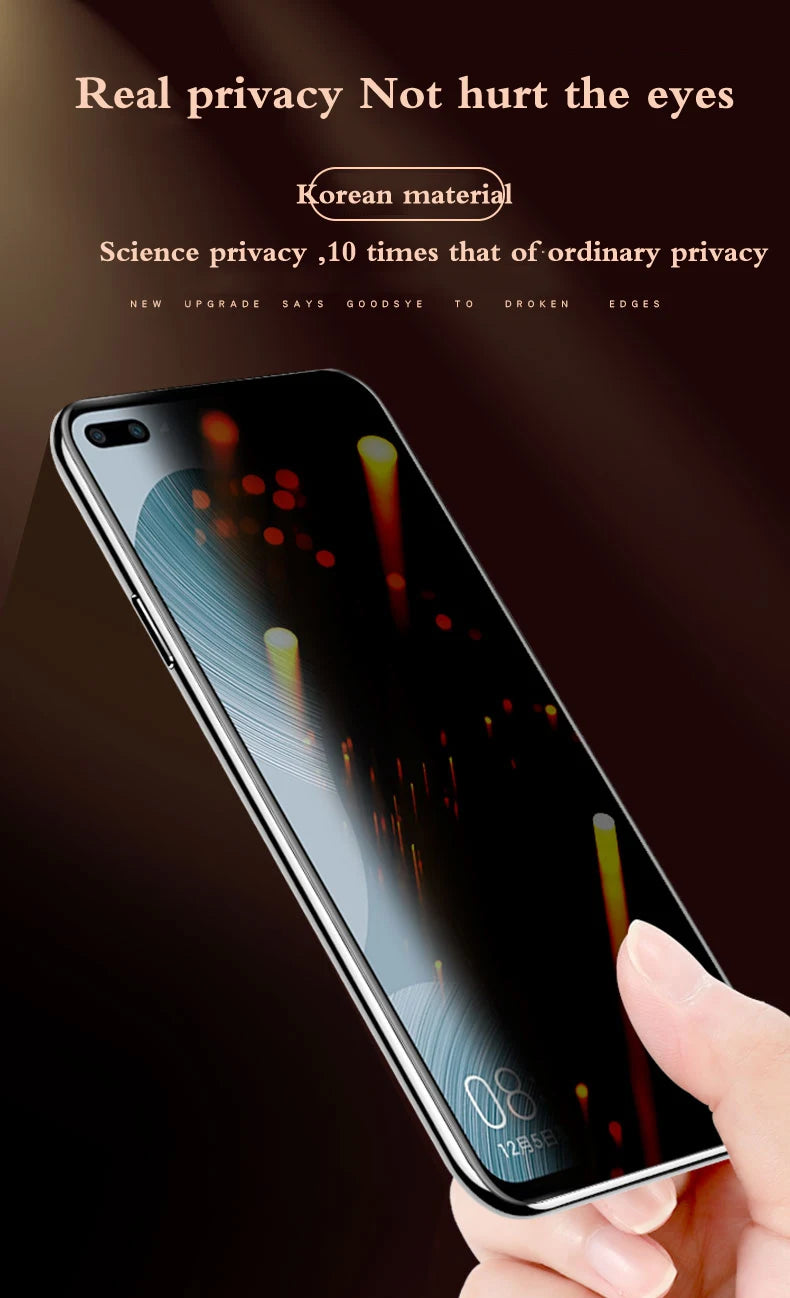 S23Ultra S22+ S21FE Privacy Screen Protector For Samsung Note 20Ultra S20FE S21+ Soft Anti-peeping Hydrogel Film Galaxy S10 9 10