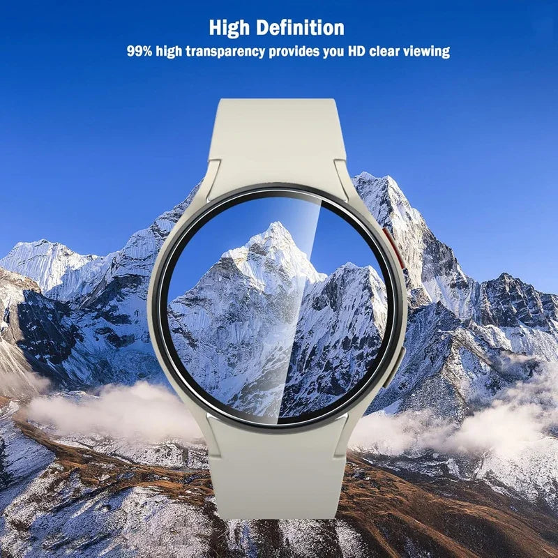 Tempered Glass For Samsung Galaxy Watch 7 40mm 44mm/FE 40mm HD Screen Protector For Galaxy Watch 6 5 Ultra 47 Accessories Protec