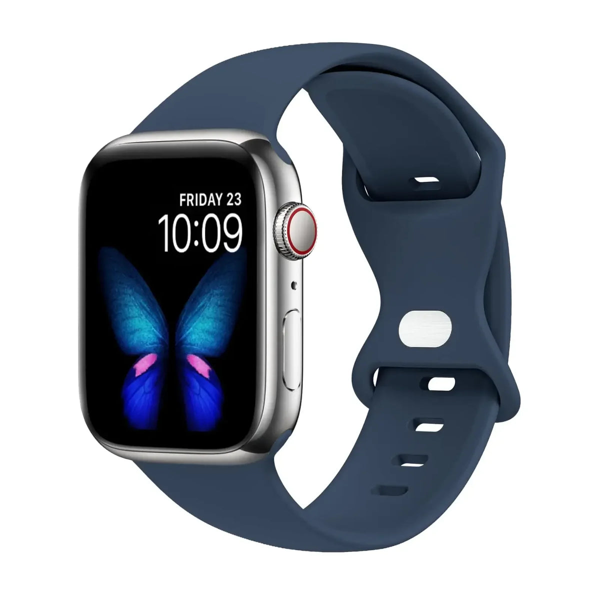 Sport Bands for Apple Watch Strap Ultra SE Series 10 4 3 46mm/38mm/40mm/45mm 49mm 41mm/42mm/44mm Silicone iWatch Band 9 8 7 6 5