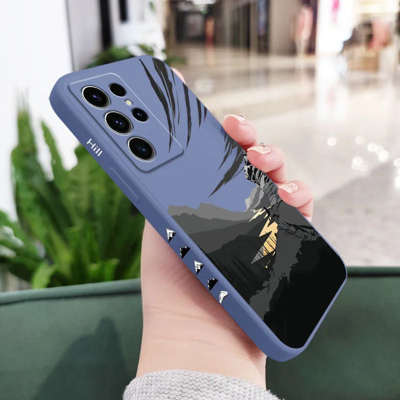 Relaxed Mind Phone Case For Samsung Galaxy S25FE S24 S23 S22 S21 S20 S10 S10E S9 Ultra Plus FE Note 20 Ultra 10 9 Plus Cover