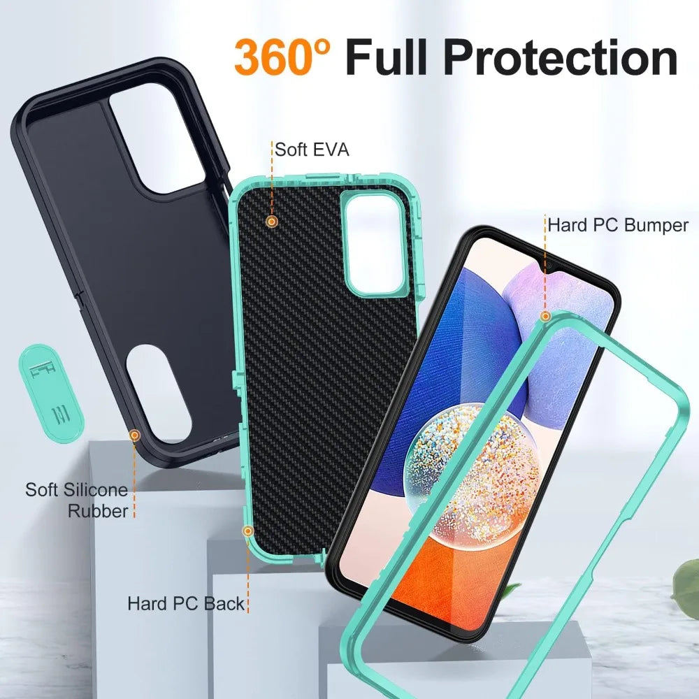 Military Grade Anti-Drop Case With Built-in Kickstand For Samsung Galaxy S26 Plus S25 S24+ S23 FE S22 Ultra Plus Protector Cover