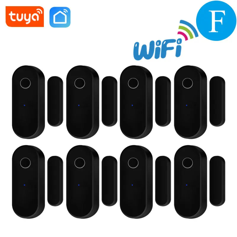 Tuya Smart WiFi Door Sensor Home Security Alarm Open / Close Window Detector APP Remote Control For Alexa Google