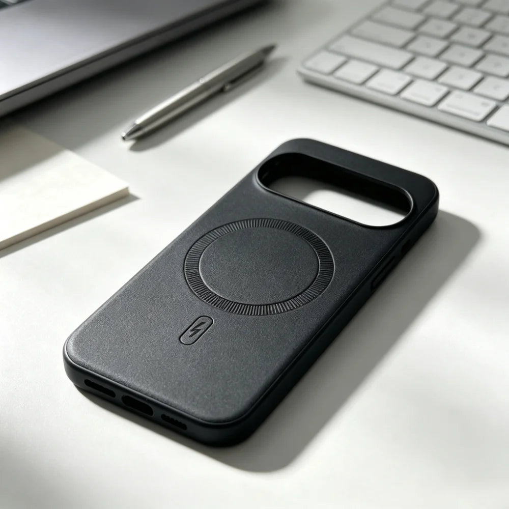 Business Luxury Leather Phone Case For Google Pixel 11 Pro XL 8 9 10 Pro 10A 9A 8A For Magsafe Skin Feel Anti-drop Protect Cover