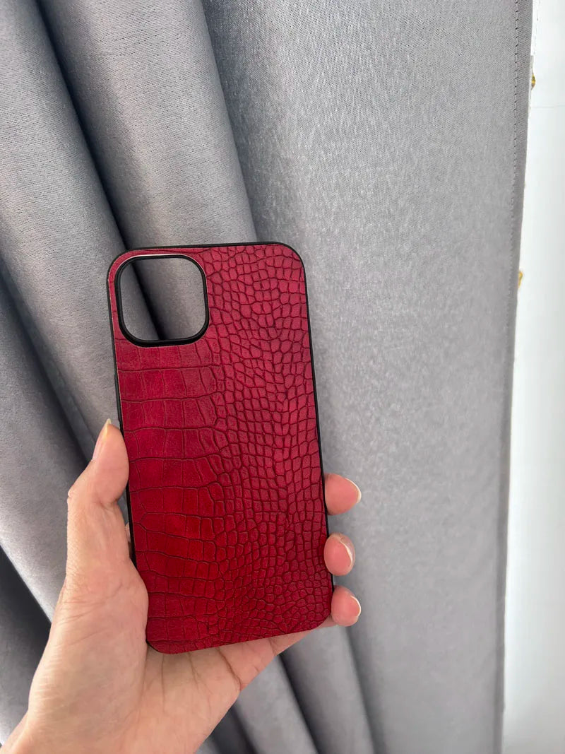 Luxury Glitter Cover Leather Case for Samsung Galaxy S25 S24 S23 S22 S21 Ultra Plus S20 FE Crocodile Patterned Cover
