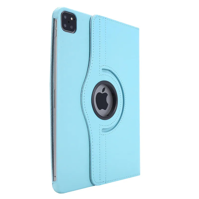 360 Rotation For iPad Case Air Pro 2024 MINI 3 4 5 6 7 8 9 10 Generation 10.9 10.2 11 12.9 13 inch Leather Stand Tablet Cover
