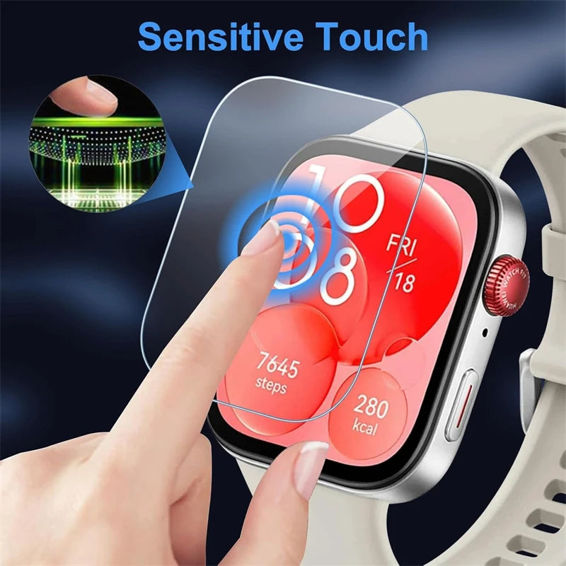 5PCS Screen Protector For Huawei Watch Fit 3/4/4Pro/5Pro Anti Scratch Clear TPU Hydrogel Film Huawei Accessories Protective film